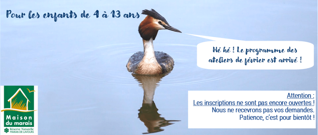 Attention les inscriptions ne sont pas encore ouvertes