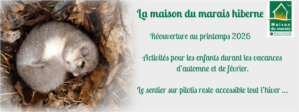 Fermeture hivernale de la Maison du Marais