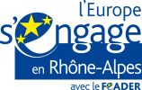 Logo L'Europe s'Engage en Rhône-Alpes avec le FEADER